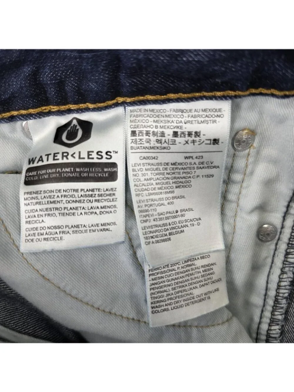 Levi's 514 Jeans Mens 30x32 Straight Blue Medium Wash Denim Regular Fit